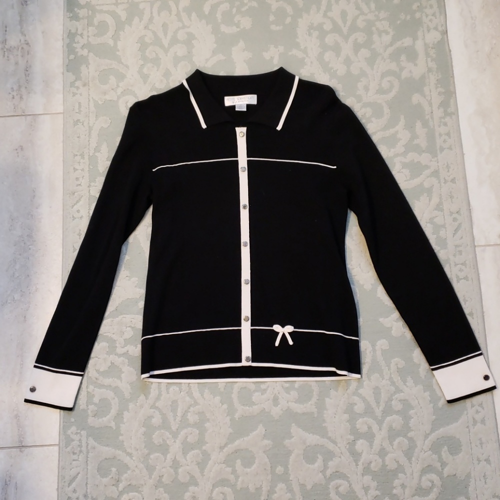 Petite Sophisticate Sweater Silk stretch